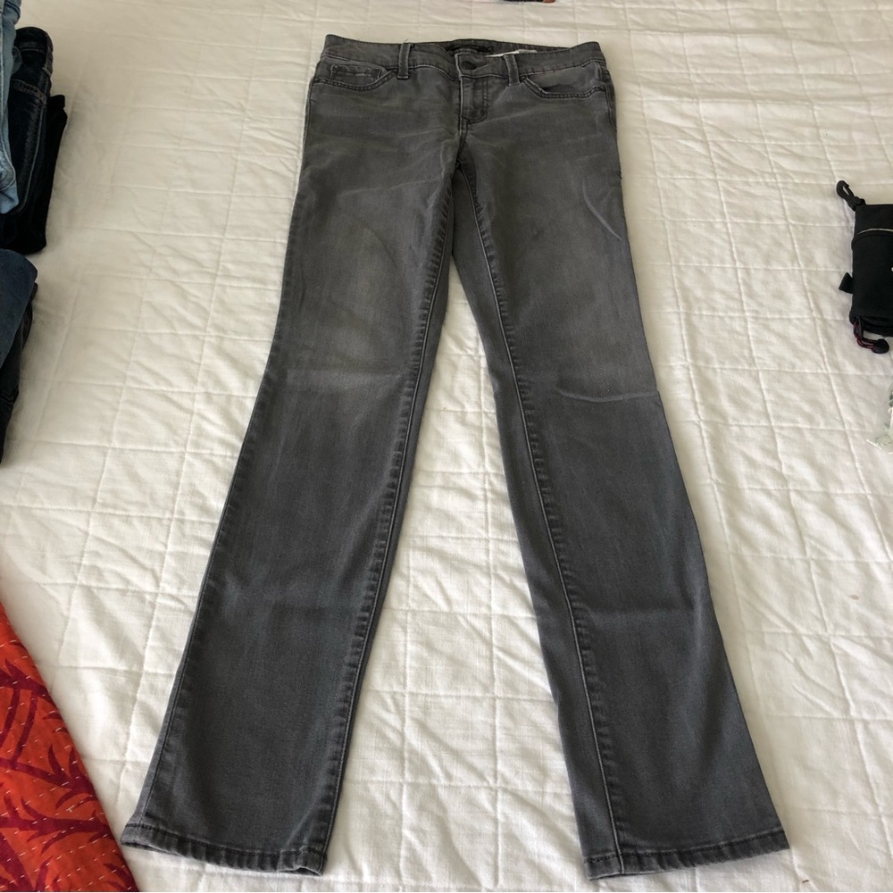 NWT Level 99 (Anthropologie) straight-leg grey jeans